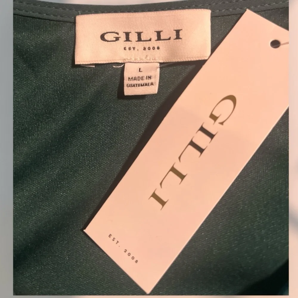 Gilli Teal Long Sleeve Bodysuit - Picture 3 of 4